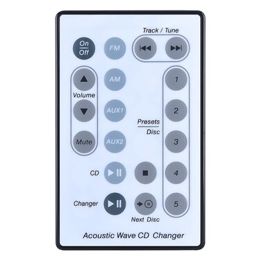 New Replacement Remote Control fit for Bose CD-3000 AWMS Acoustic Wave II CD Changer Music System &iuml;&frac14;&circ;White&iuml;&frac14;&permil;