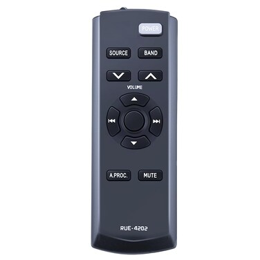 ZWP RUE-4202 Replacement Remote Control fit for Alpine Car Stereo CDE-HD149BT CDE-SXM145 CDE124SXM CDE-SXM145BT CDE-175BT CDE-172BT UTE-73BT CDE-143BT ICS-X8 CDA 105 CDE-177BT UTE-72BT IVA-D300R