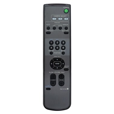 RM-EV100 Replacement Remote Control Compatible with Sony PTZ Pan Tilt Zoom Cameras Video Camera EVI-D100 BRC-H800 EVI-D70 EVI-D70P EVI-D70P EVI-HD1 EVIHD7V EVI-HD7 SNC-RZ30 BRC-H900 BRC-300 BRC-H300