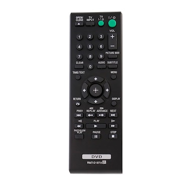 RMT-D197A Replace DVD Remote Control Compatible with Sony DVD Player DVP-SR201P DVP-SR405P DVP-SR120 DVP-SR510H DVP-SR210P DVP-SR210 DVP-SR510 DVP-SR500H DVP-SR101P DVP-SR200P DVP-SR320 DVP-SR760HP