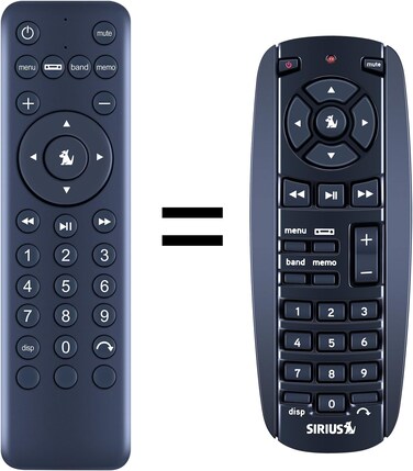 Universal Remote Control for Sportster Starmate Stratus Radios