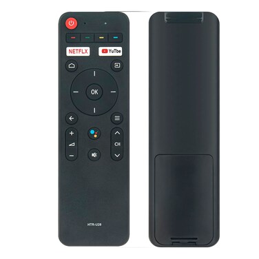 AULCMEET HTR-U28 New Replacement Voice Remote Control fit for Haier Smart 4K UHD LED TV HTR-U28 H50S6UG H55S6UG H65S6UG LE40K6600G