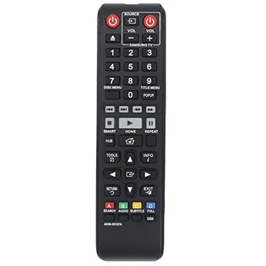 AK59-00167A Replacement Remote Control supports for Samsung Blu-ray Disc DVD Player BD-F6500 BD-F7500 BD-F6700 BD-F7500/ZA BD-H6500 BD-H6500/ZA BD-J6300 BD-J6300/ZA BD-J7500 BD-JM63 BD-JM63C UBD-K8500