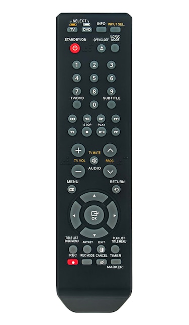 00061A AK59-00061A Replace Remote Control fit for Samsung DVD/VCR DVD-R149X DVD-R150 DVD-R155 DVD-R160 DVD-R129 DVD-R128 DVD-R131 R129 DVD-R130 DVD-R128/X DVD-R130 DVD-R120 DVD-R121