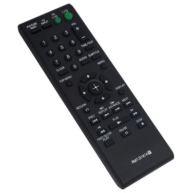 RMT-D187A Replace Remote Control fit for Sony DVD Player DVP-NS611H DVP-NS710H DVP-NS728H DVP-NS718H DVP-NS611HP DVP-NS717HP DVP-NS710 DVP-PR30 DVP-PR50P DVP-PR60P DVP-SR101 DVP-SR101B DVP-SR200