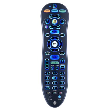 New Replacement Remote Control fit for AT&amp;T U-Verse Box and TV S30-S1B S30-S1A with Blue Back Light Compatible with U-Verse Receiver Cable Box ISB7000 / ISB7005