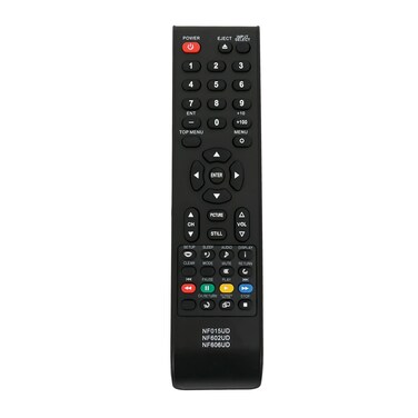 ALLIMITY NF015UD NF602UD NF606UDReplaced Remote Control Fit for Emerson Sylvania TV LD155SL8 LD200EM8 LC320EM82 LC320EM82S LC260SC8 LC260SS8 LC320SL8 LC320SS8