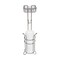 Lalalianghome Freestanding Toilet Paper Holder Tissue Paper Roll Dispenser with Shelf for Bathroom Washroom Storage Holds Reserve Collection Paper Towel Rack with Chrome Finish