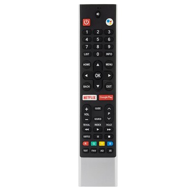 JKZTJOF HS-7700 Voice Remote Control for Skyworth Smart TV HS-7700J HS-7720 with Google Play and Netflix Button