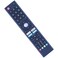 ZWP GCBLTV02BDBIR Replacement Remote Control fit for CHIQ TV GCBLTV02 ADBBT U43H7A U50H7A U55H7A U58H7A U43H7A L32H7S L40H7S L43H7S U58H7S with Netflix YouTube Key