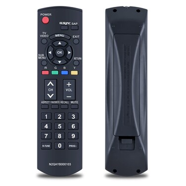 ZWP N2QAYB000103 Replacement Remote Control for Panasonic LCD Viera TV TH-42PE7U TH-42PX75U TH-42PX75UP TH-50PX75U TH-58PE75U PT-56LCX70 PT-61LCX7 PT-50LCX7 PT-56LCX7 PT-61LCX70 TC-26LE70 TC-32LE70