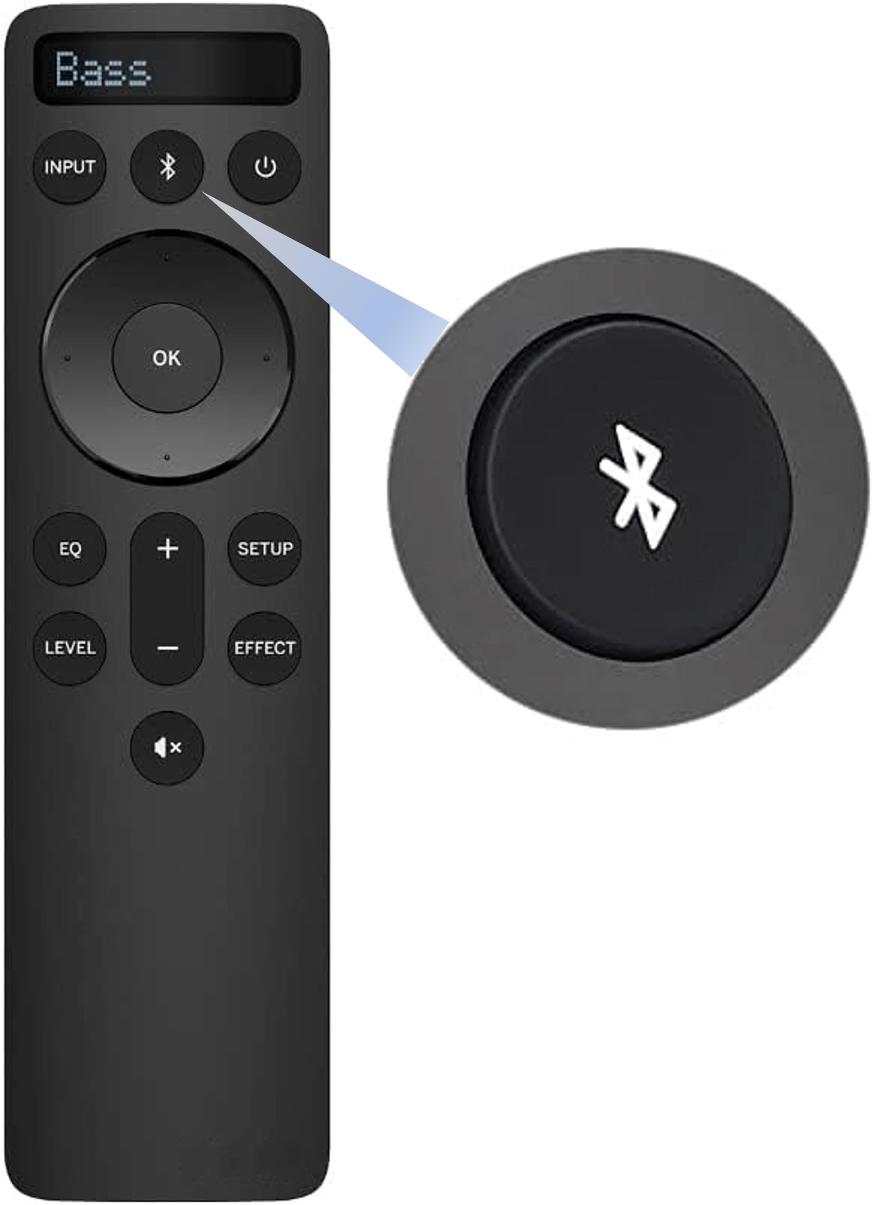smartby Smartby For Vizio Backlit 5 1 Sound Bar Remote