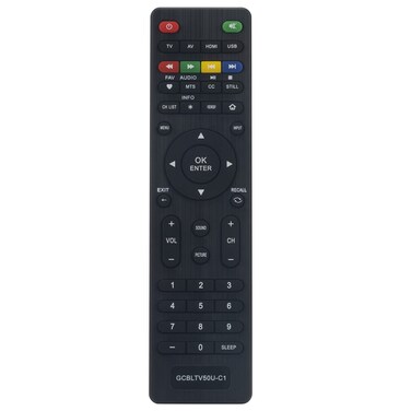 GCBLTV50U-C1 Replace Remote Control GCBLTV50UC1 fit for Changhong TV LED40YC1700UA LED42YC2000UA LED32YC1600UA LED50YC2000UA LED40YD1100UA