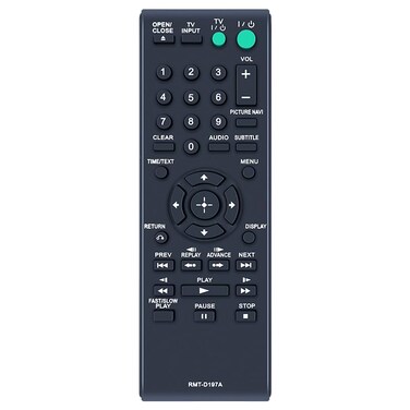 ZWP RMT-D197A RMTD197A Replacement Remote Control fit for Sony CD/DVD Player DVP-SR210 DVP-SR510H DVP-SR210P DVP-SR510 DVPSR210P DVPSR510 DVPSR210 DVPSR510H
