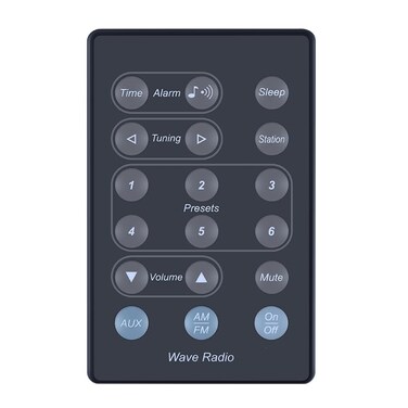 New Replacement Remote Control fit for Bose Wave Radio AWR1-1W AWR1-2W AWR113 AWR131