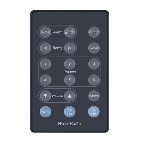 New Replacement Remote Control fit for Bose Wave Radio AWR1-1W AWR1-2W AWR113 AWR131