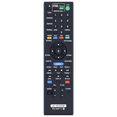 ZWP RM-ADP111 Replacement Remote Control fit for Sony BDV-E2100 BDV-E3100 BDV-E6100 BDV-E4100 BDVE2100 BDVE3100 BDVE6100 BDVE4100 Blu-ray Disc/DVD Home Theatre System