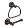 WOLIBEER Bronze Toilet Paper Holder,Bathroom Hand Towel Holder,Oil Rubbed Towel Ring Wall Mount Tissue Roll Paper Hanger ORB Bath Accessories Farmhouse Towel Rack