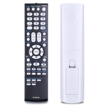 ZWP SE-R0305 Replacement Remote Control Compatible with Toshiba TV DVD Combo Remote 32CV100U 19CV100C 22LV505 19CV100U 15LV505 15CV100U 15CV101U 22CV100U 26CV100U