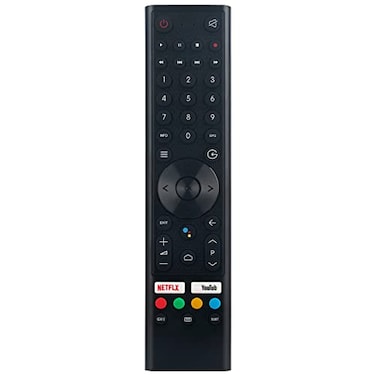 Voice Replacement Remote Control Commander fit for Caixun 4K UHD HDR Smart Android TV EC43S1A EC55S1A EC50S1A