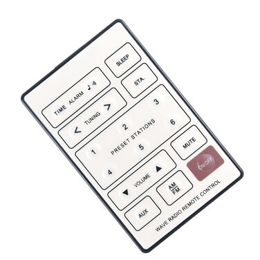 New Remote Control Replacement fit for Bose Wave Radio AWR1-1W AWR1-G1 AWR1-2W AWR1-4A AWR1W1 AM189930 AWR113 AWR131 Clock Wave Radio