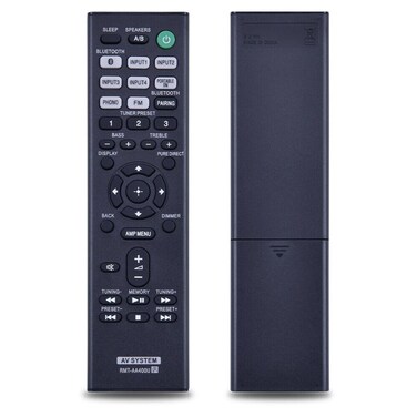 ZWP RMT-AA400U Replacement Remote Control fit for Sony STRDH190 2-ch Home Stereo Receiver