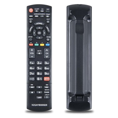 ZWP N2QAYB000926 Replacement Remote Control Compatible for Panasonic LED LCD Smart HDTV TC-55AS530 TC-60AS530 TC-42AS630 TC-42AS630U TC-50AS630 TC-65AX900U TC-40AS520U TC60AS630U TC39AS530U TC60AS530U