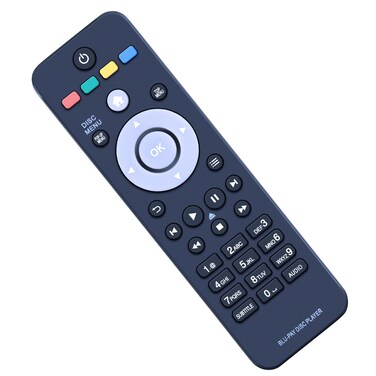 New Replacement Remote Control fit for Philips Blu-ray Disc DVD Player BDP2180X BDP3305 BDP3310 BDP3380 BDP2980 BDP2900 BDP2930 BDP3400 BDP3480DS3110 BDP2100 BDP2180 BDP3400 BDP3480 BDP3300