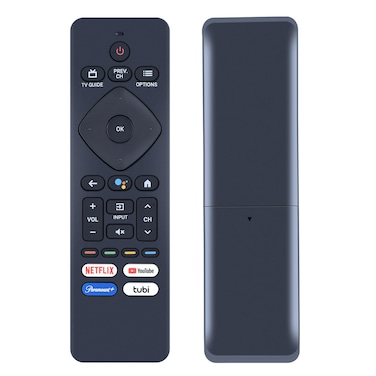 URMT26CND001 RF439A-V06 RF439AV06 Replacement Voice Remote Control for Philips 4K LED Android Smart TV 43PFL5766/F7D 50PFL5766/F7D 55PFL5766/F7D 65PFL5766/F7D 55PFL5766/F7E 55PUL7472/F7