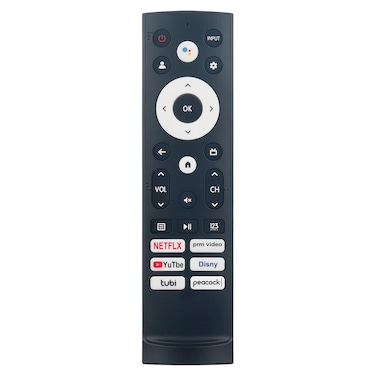 ERF3M90H Replacement Voice Remote Control Compatible with Hisense LED 4K Smart TV 43A6H 43A65H 43A68H 50A6H 50A65H 50A68H 55A6H 55A65H 55A68H 65A6H 65A65H 65A68H 75A6H 75A65H 75A68H 50U6H 55U6H 65U6H