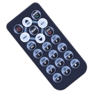 New Remote Control Replacement fit for BOSS Audio 616UAB 850BRGB 560BRGB 750BRGB MR500UAB 820BRGB 632UAB 609UAB Double Din Marine Audio Car Stereo Receiver