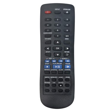PERFASCIN N2QAYA000015 Replace Remote Control Fit for Panasonic DVD-S700 DVD-S485 DVDS500 DVDS68 DVD-S48 DVDS48 DVD-S500EP-K DVDS485 DVD-S500 DVDS700 DVDS500EPK DVD-S68 CD DVD Player