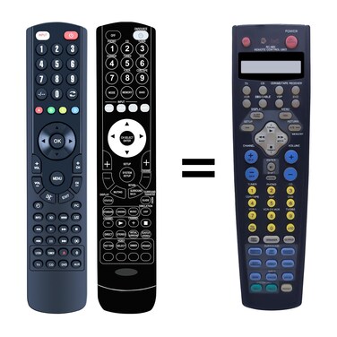 ZWP RC-883 Remote Control for Denon Receiver, Replacement for Denon AVR-1082 AVR-3800 AVR-3801 AVR-3802 AVR1082 AVR3800 AVR3801 AVR3802 Receiver