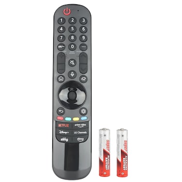 MR23GA MR23GN Infrared Universal Remote Control Compatible with LG Smart TV, Compatible with LG TV All Models Replacement with PrimeVideo Netflix with Batteries (NO Voice, NO Pointer Function)