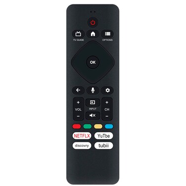 Allimity URMT26CND002 Replace Voice Remote Compatible with Philips 7000 Series 4K Ultra HD LED Google TV 75PUL7552 75PUL7552/F7 65PUL7552 65PUL7552/F7 55PUL7552 55PUL7552/F7 50PUL7552 50PUL7552/F7