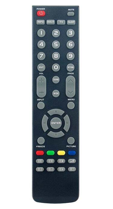 Replace Remote Control fit for HANNSPREE TV RC00147P Remote
