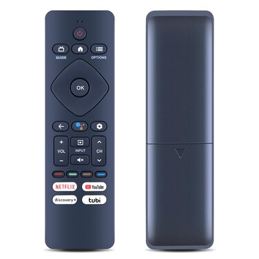 URMT26CND002 RF439A-V06 Replacement Remote Control for Philips Google TV 50PUL7672/F7 75PUL7552/F7 5PUL7552/F7 43PUL7672/F7 65PUL7672/F7 55PUL7672/F7 55PUL7552/F7 50PUL7552/F7 643PUL7652/F7 65PUL7552