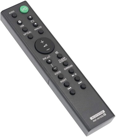RMT-AH103U Replacement Remote Fit for Sony Soundbar SA-CT80 HT-CT80 HTCT80 SACT80 HT-CT180 SA-CT180