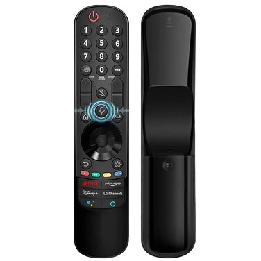 Replacement Magic Remote for LG TV (2021, 2022 Models), Compatible with UHD, OLED, QNED, NanoCell, 4K, 8K Smart TVs, Fits MR21GA, MR22GA, MR21GC, MR23GA, MR650, AKB75855501 Remote Control with Voice