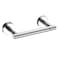 Orlif Chrome Toilet Paper Holder SUS304 Stainless Steel Double Post Pivoting Toilet Paper Roll Holder Toilet Paper Hanger Wall Mounted Toilet Tissue Holder for Bathroom