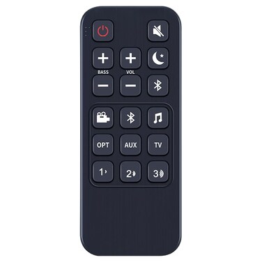 ZWP SoundBar Replacement Remote Control fit for Polk Audio Sound Bar Signa S1 Signa S2 Signa S3 RE6214-1 RE62141
