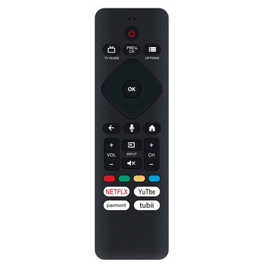 Allimity URMT26CND001 Replace Voice Remote Compatible with Philips TV 65PFL5504/F7 24PFL6704/F7 50PFL5806/F7 32PFL5505/F7 65PFL5504/F6 75PFL5704/F7 55PFL5766/F7 65PFL5766/F7 43PFL5766/F7D 50PFL5766