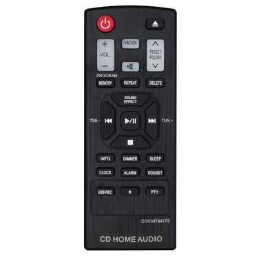 COV30748175 Replaced Remote Control fit for LG Micro Hi-Fi System CM2760 CM2760F CM2460 CMS2460F