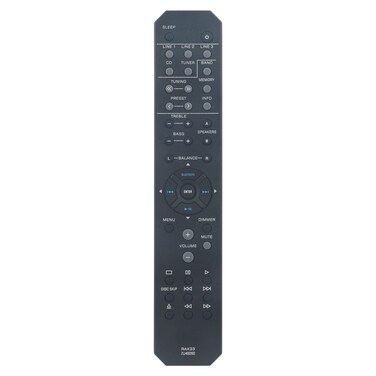 New RAX33-ZU49260 Remote Control Replacement RAX33 ZU49260 Receiver Replace Remote Control fit for Yamaha RAX33 ZU492600 RAX33-ZU49260 R-S202 R-S202BL RS202 RS202BL ZU49260 Remote Controller