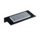 Aothpher Wall Mounted Carbon Steel Bathroom Toilet Phone Holder Shelf, Matte Black