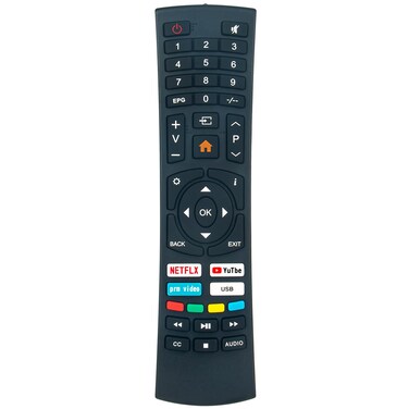 Replacement Remote Control Commander Compatible with BOLVA TV 65SVL20 58SVL20 75SVL20 58MVT20