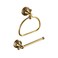 NIMURY Antique Toilet Paper Holder Hand Towel Holder 2 Pieces Set Bathroom Hardware Towel Ring Tissue Roll Holder Toilet Tissue Holder Antique Bathroom Accessories Set Wall Mount Stainless Steel