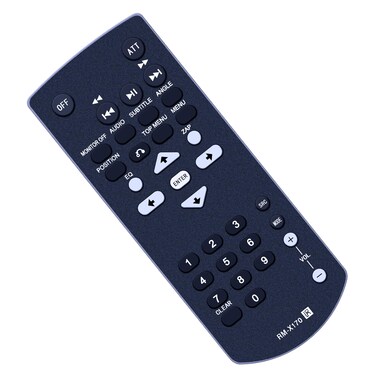 ZWP RM-X170 Replacement Remote Control fit for Sony Media Receiver XAV-62BT XNV-660BT XNV-L77BT XAV-AX5500 XAV-72BT XAV-AX8100 XAV-AX5000 XAV-AX5600 XAV-68BT XAV-AX210 XAV-AX3000 XAV-V10BT