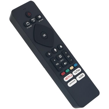 URMT26CND001 RF439A-V06 Replace Voice Search Remote Control compatible with Philips 4K Ultra HD LED Android TV 65PUL7472/F7 75PFL5704/F7 32PFL5505/F7 43PFL5604/F7 50PFL5766/F6 50PFL5766/F8 43PFL5766F6