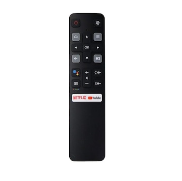 Voice Remote Control (RC802V FNR1) Compatible with All TCL's Android 4K UHD Smart TVs with Google-Assistant Fuction_(1PC)